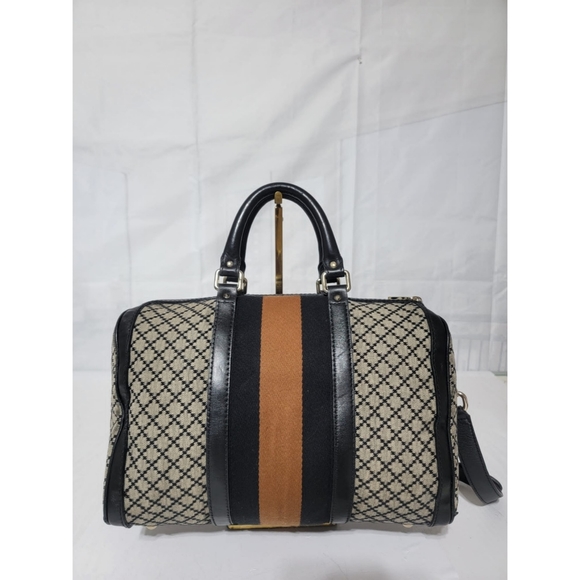 Gucci Diamante Medium Web Boston Bag - Picture 7 of 16